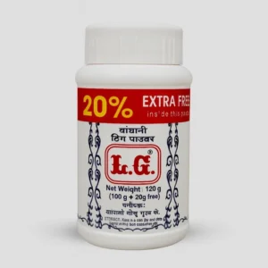 L.G Compounded Asafoetida/ Hing (Powder) 120 gm