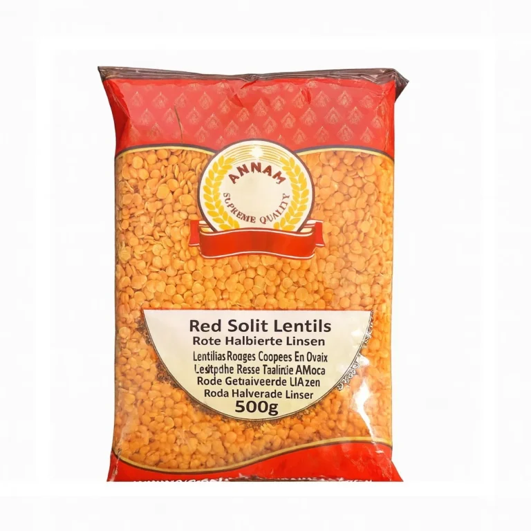Annam Red Split Lentils (Masoor Dal) 500 gm