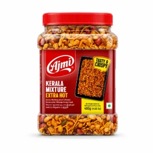 Ajmi Kerala Mixture Extra Hot Pet Jar 400 gm