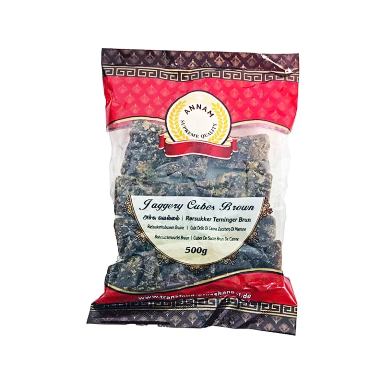 Annam Jaggery Cubes Brown 500 gm