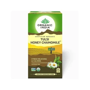 Organic India Tulsi Honey Chamomile Tea 25 Bags
