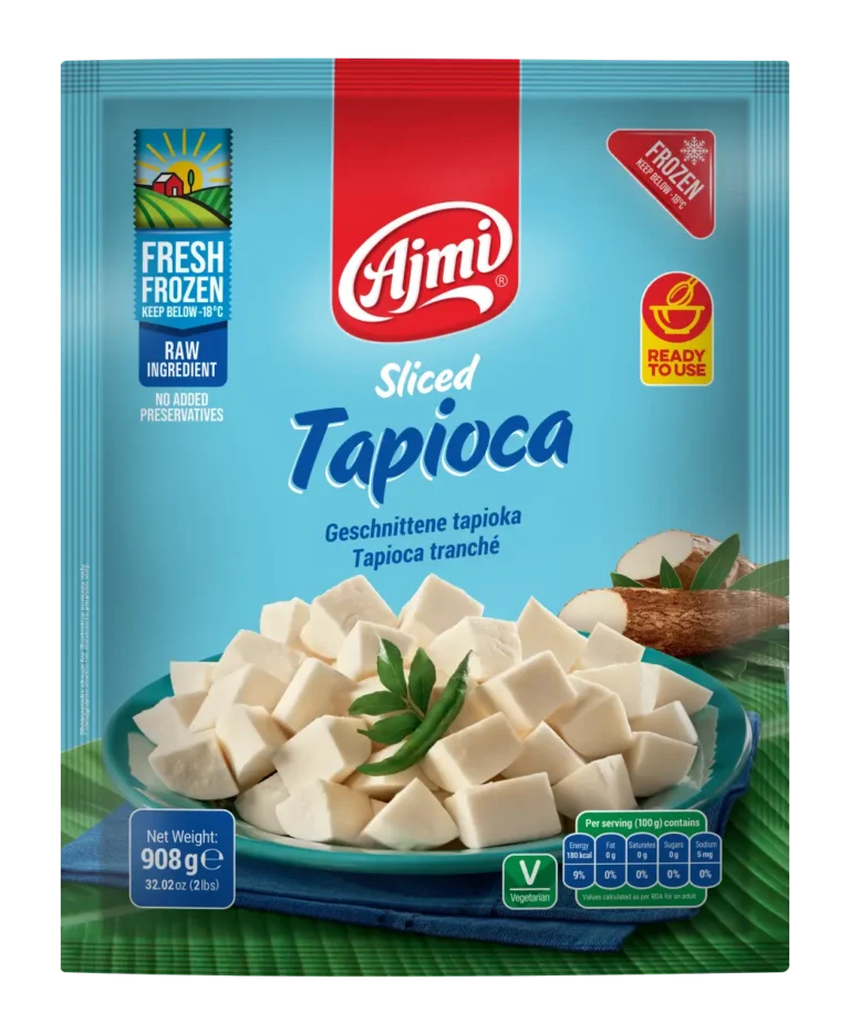 Ajmi Sliced Tapioca 908 gm