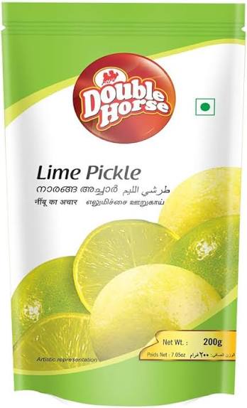 Double Horse Lime Pickle 200g