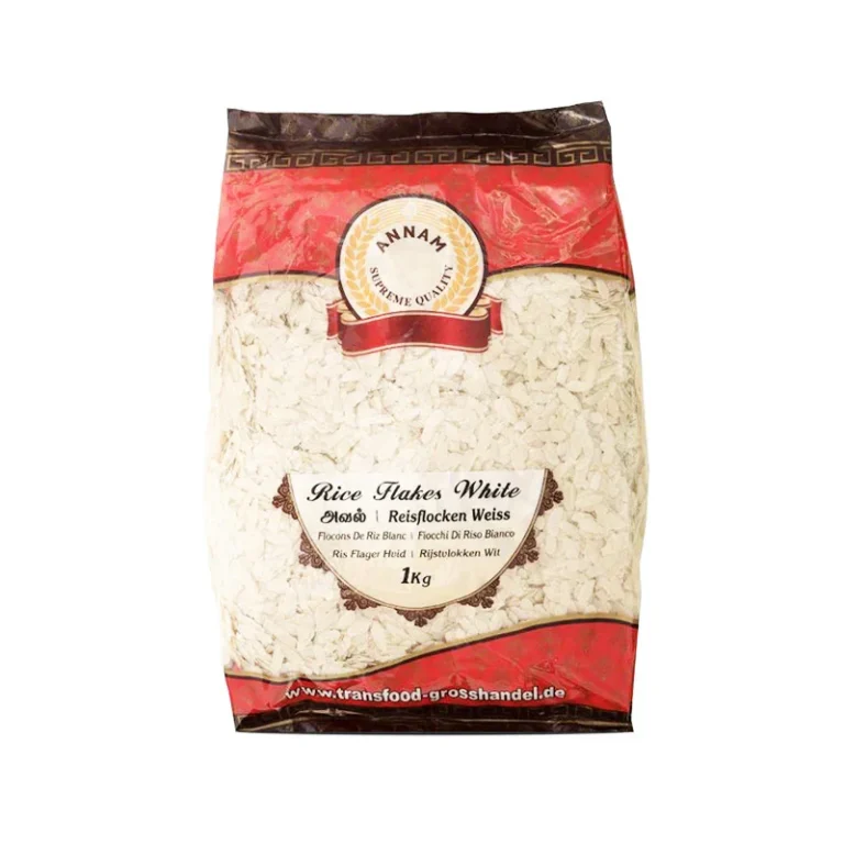 Annam Rice Flakes (Medium White) 500 gm